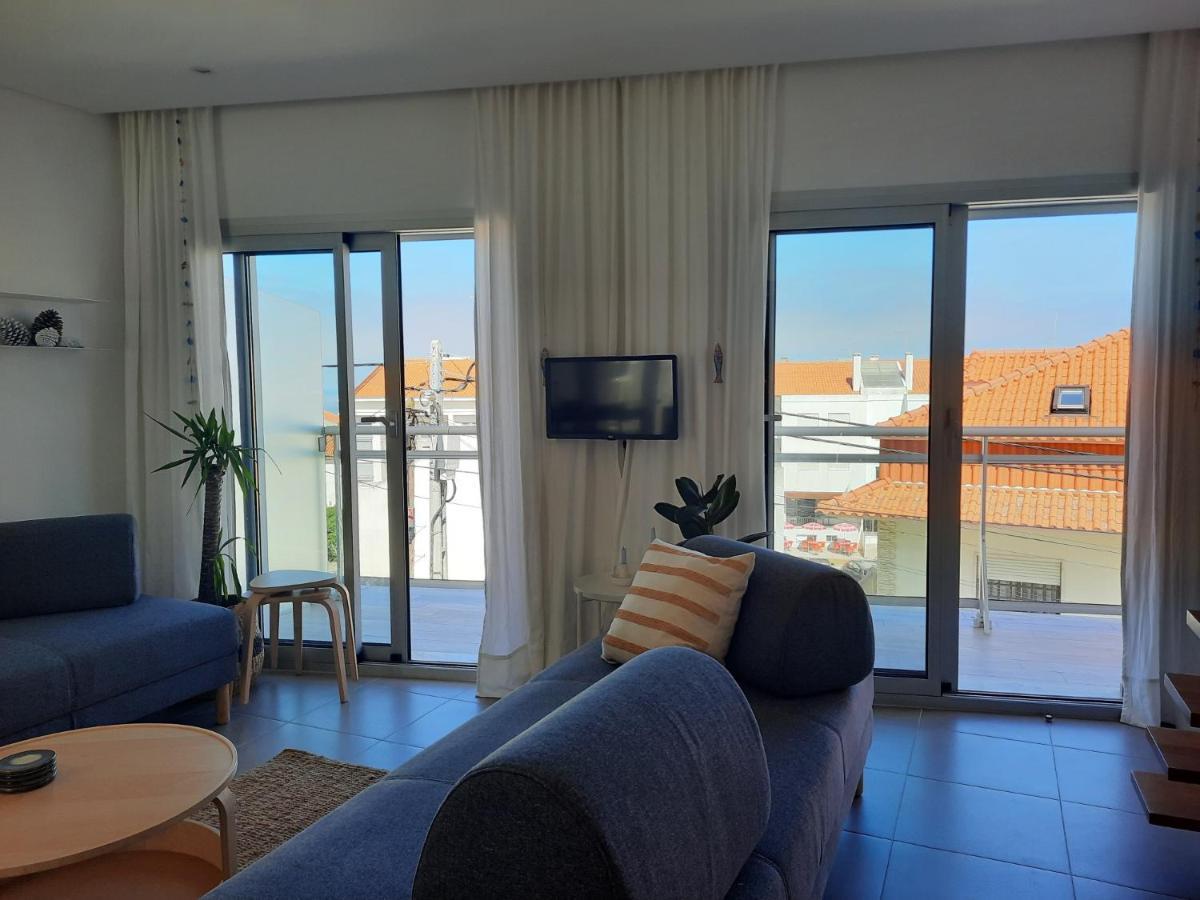 Sitius 5B - NEW seaview apartment with rooftop terrace in historical centre Sitio da Nazaré Esterno foto