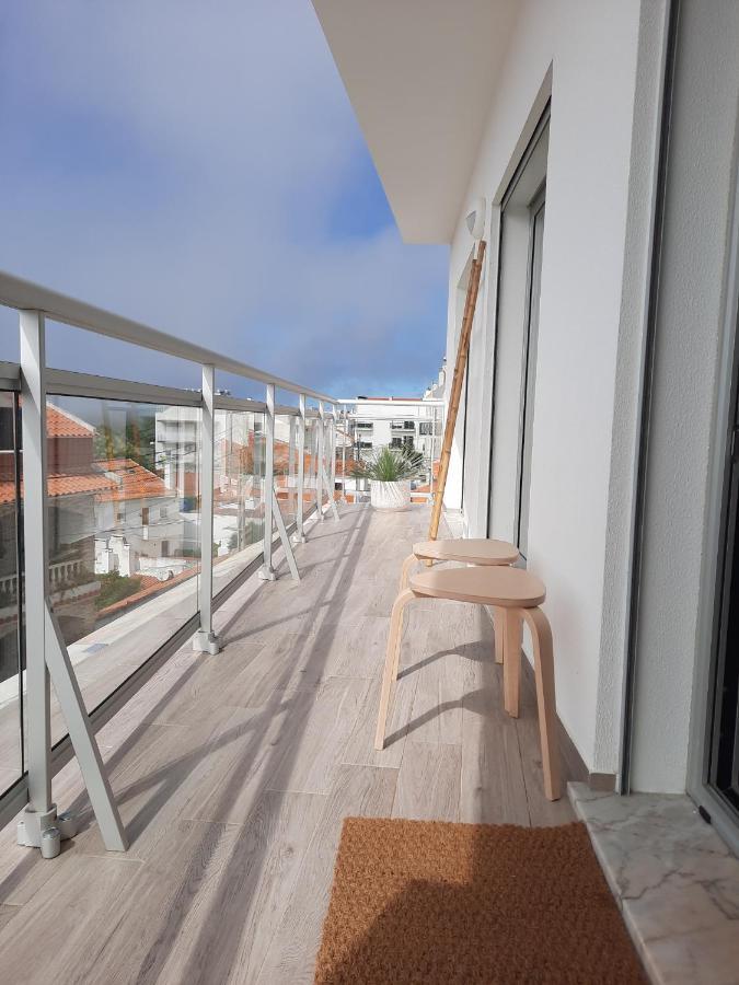 Sitius 5B - NEW seaview apartment with rooftop terrace in historical centre Sitio da Nazaré Esterno foto